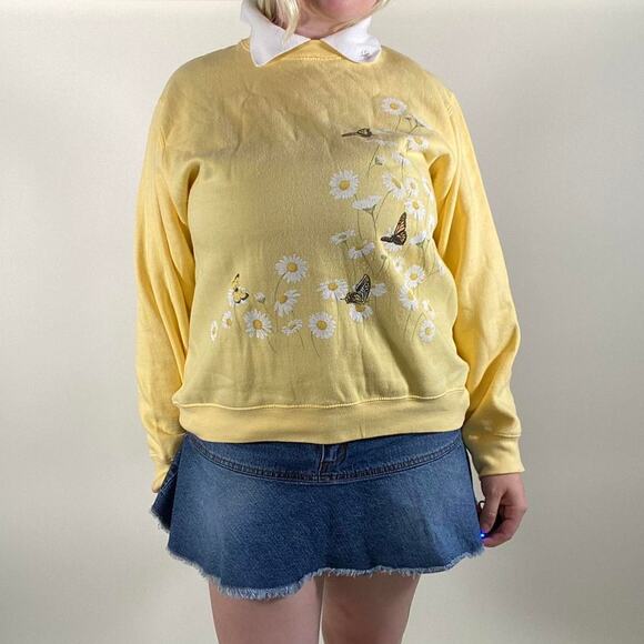 Vintage y2k butterfly sweatshirt - Picture 1 of 2